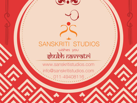 Indusian Design Studios wishes you a very happy Navratri.