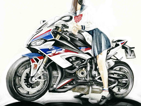 S1000RR2 moto art