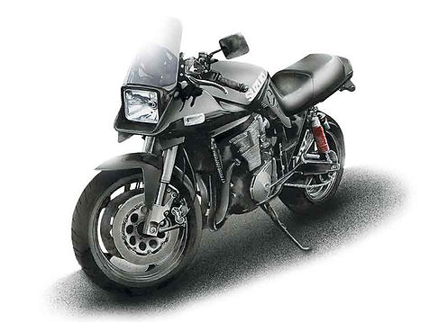 motorcycle art drawing