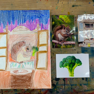 名古屋市北区大曽根のパコ絵画教室の作品