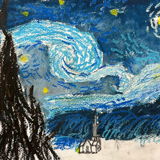 パコ絵画教室作品