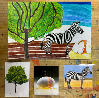 名古屋市北区大曽根のパコ絵画教室の作品