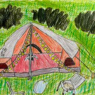 パコ絵画教室の作品