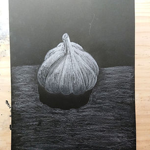 こどもクラス.にんにく逆デッサン