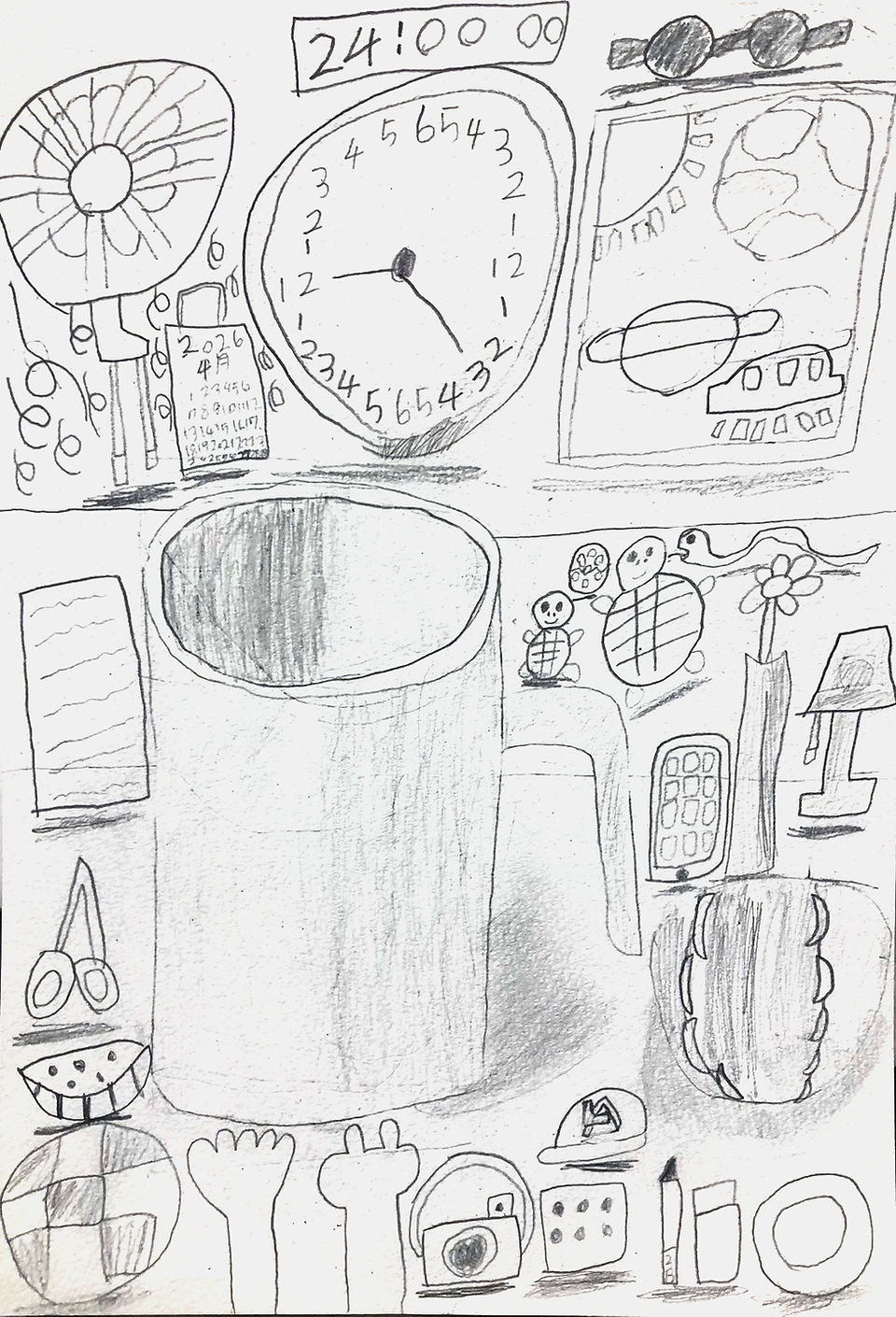 パコ絵画教室の作品