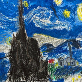 パコ絵画教室作品