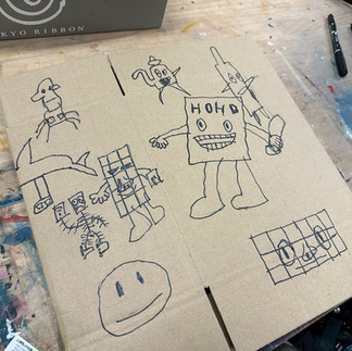 パコ絵画教室の生徒作品