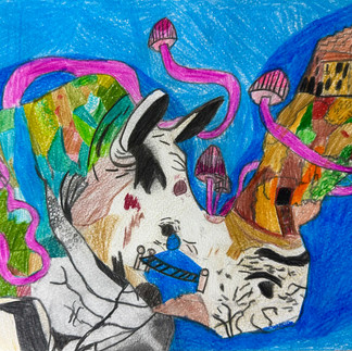 パコ絵画教室の作品