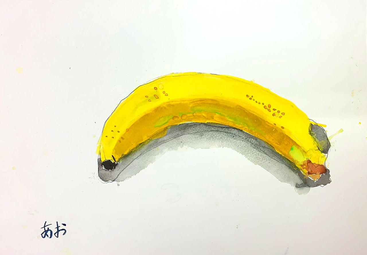 パコ絵画教室の制作風景