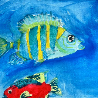 パコ絵画教室の作品