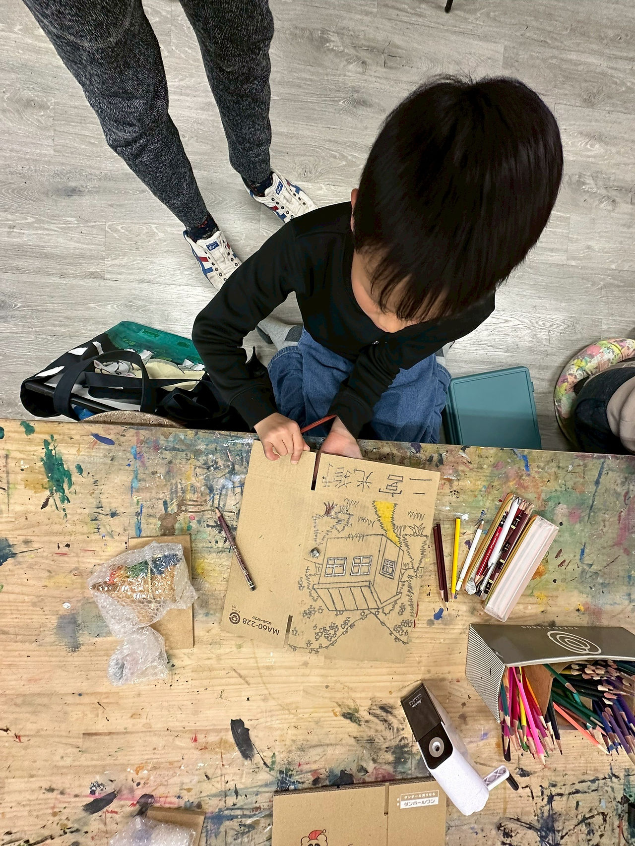 パコ絵画教室の生徒作品
