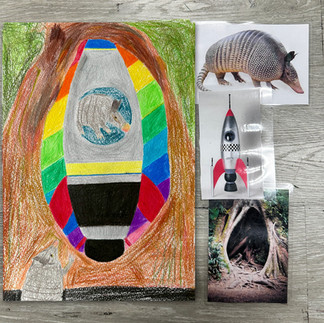 名古屋市北区大曽根のパコ絵画教室の作品