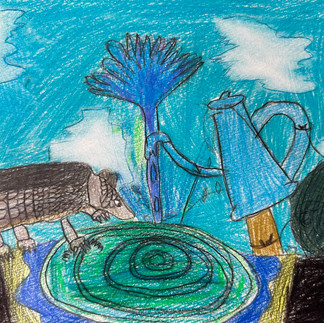 パコ絵画教室の作品