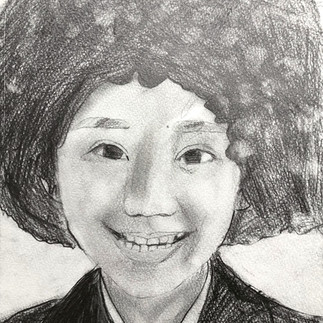 パコ絵画教室の自画像