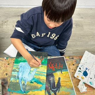 パコ絵画教室作品