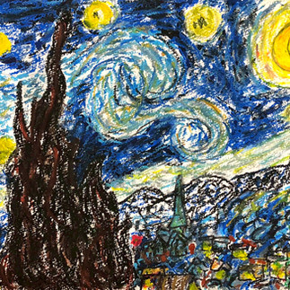 パコ絵画教室作品