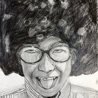 パコ絵画教室の自画像