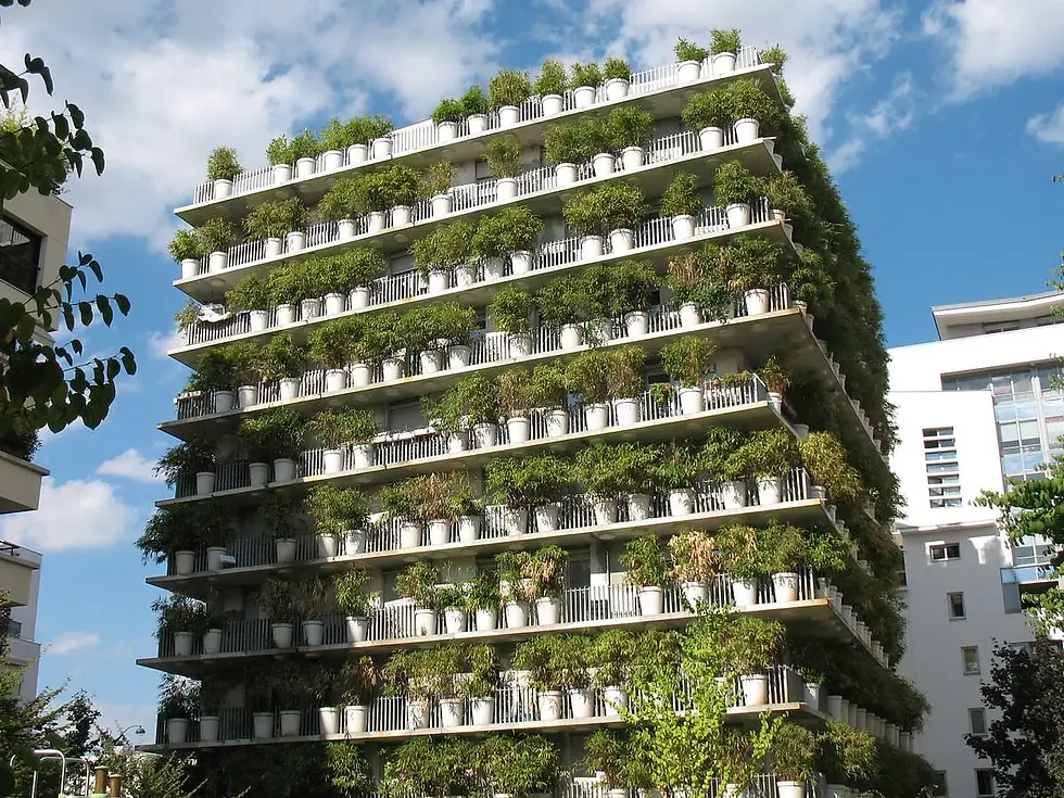 Immeuble végétalisé des Epinettes