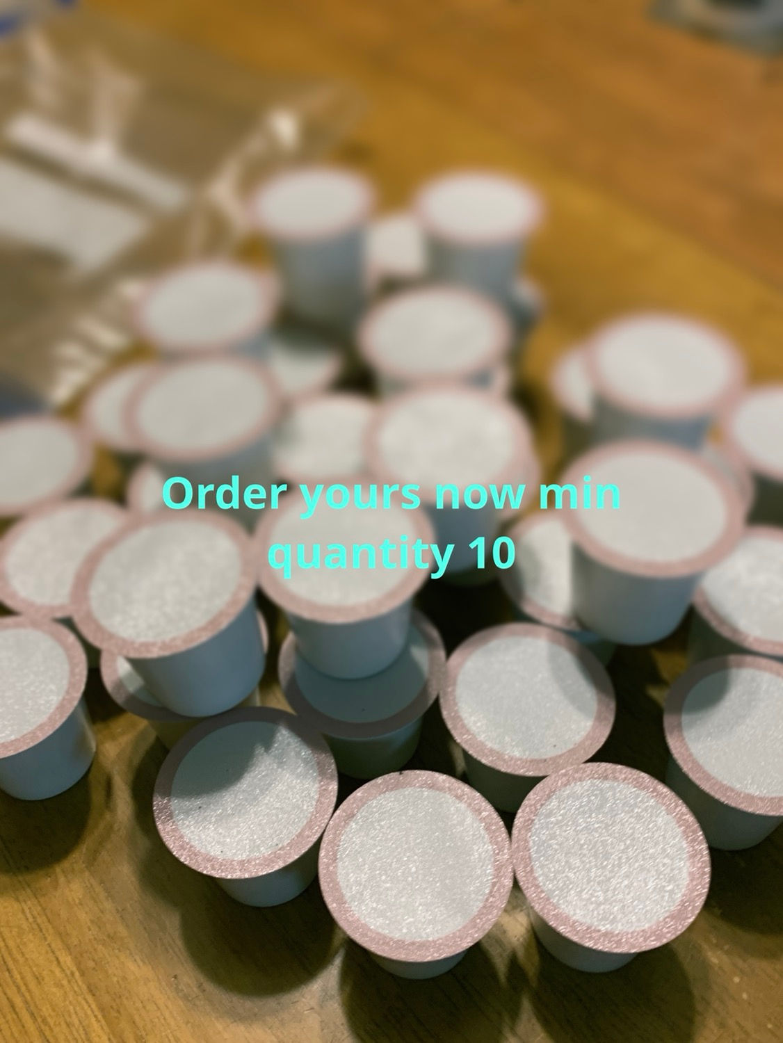 K - CUP’s 1 dollar ea min order 10