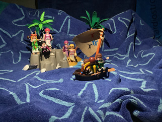 Odysseus Reise im Playmobil-Schiff