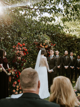Bonnie & Taylor's Autumn Wedding Romance