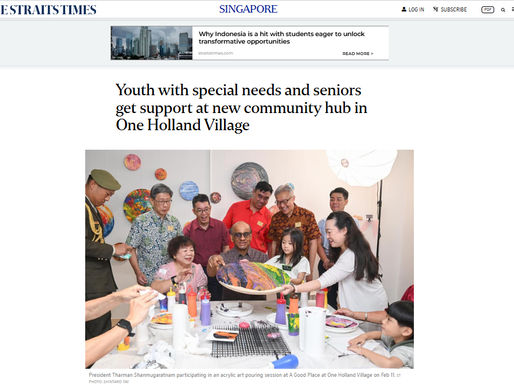 Youth with special needs and seniors get support at new community hub in One Holland Village