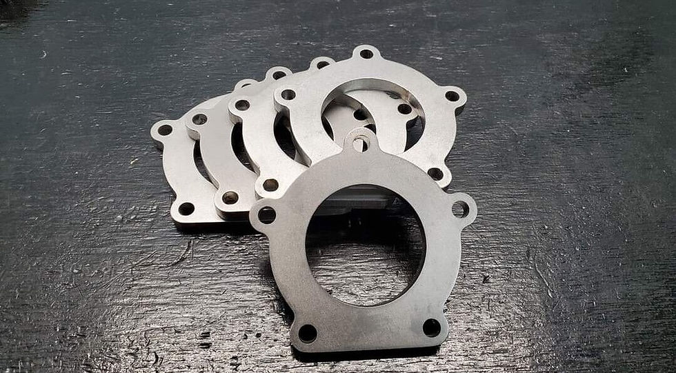 Thumbnail: YAMAHA SVHO 1.8 FX GP1800 FZR FZS VXR TURBO KIT DOWNPIPE EXHAUST ADAPTER PLATE