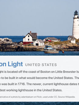 Boston Light, America's 2nd Oldest Lighthouse