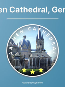 Aachen Cathedral, one of the first UNESCO World Heritage Sites