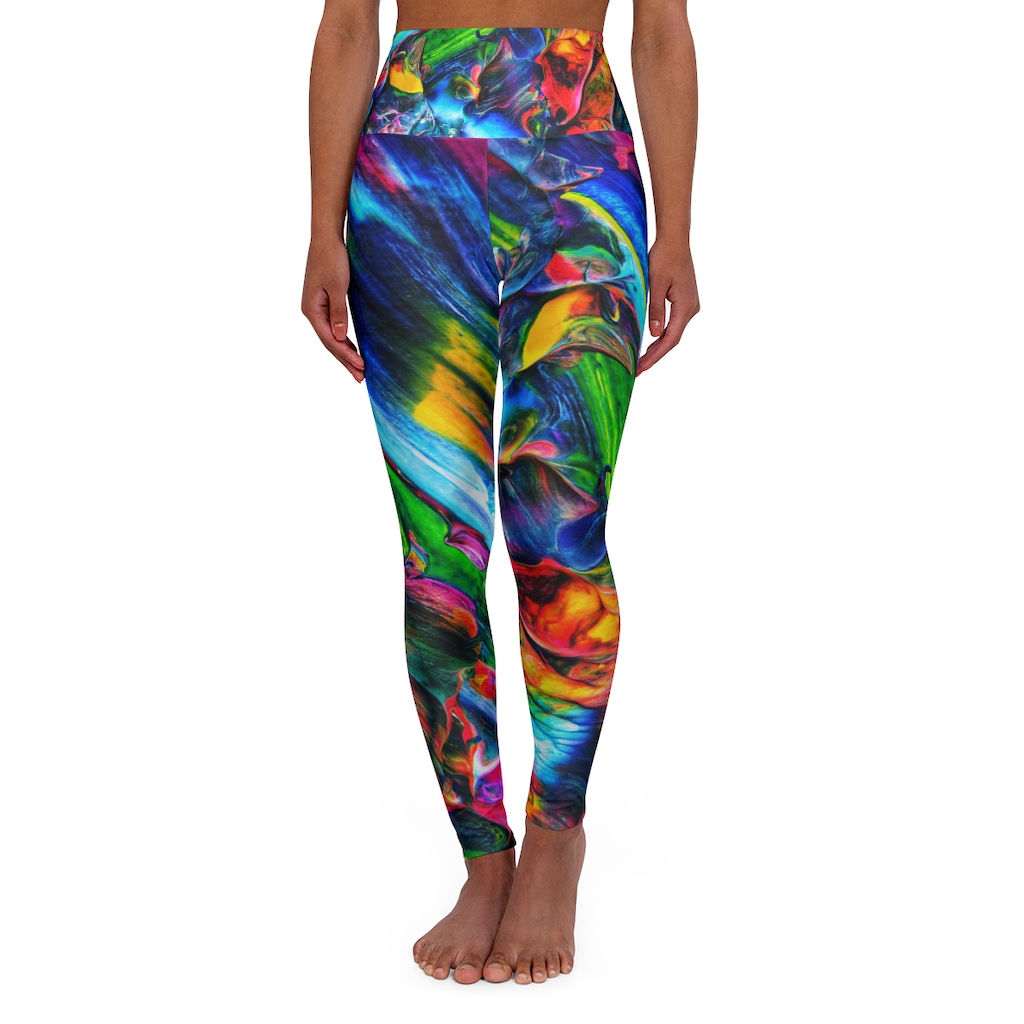 Miracle of Discovery - High Waisted Yoga Leggings