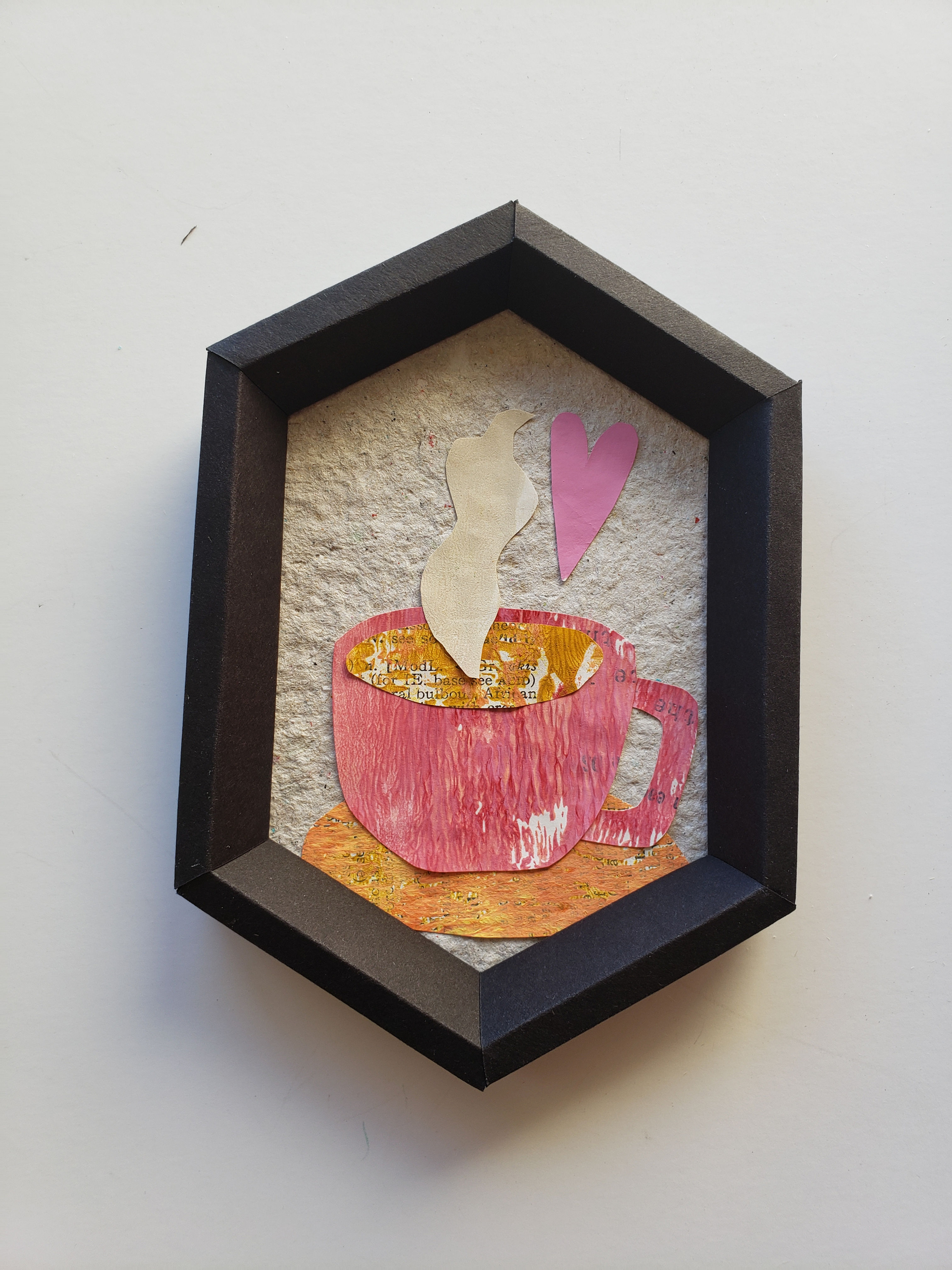 A Little Coffee- Small Framed Art