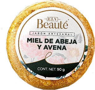 Jabon de miel de abeja y avena
