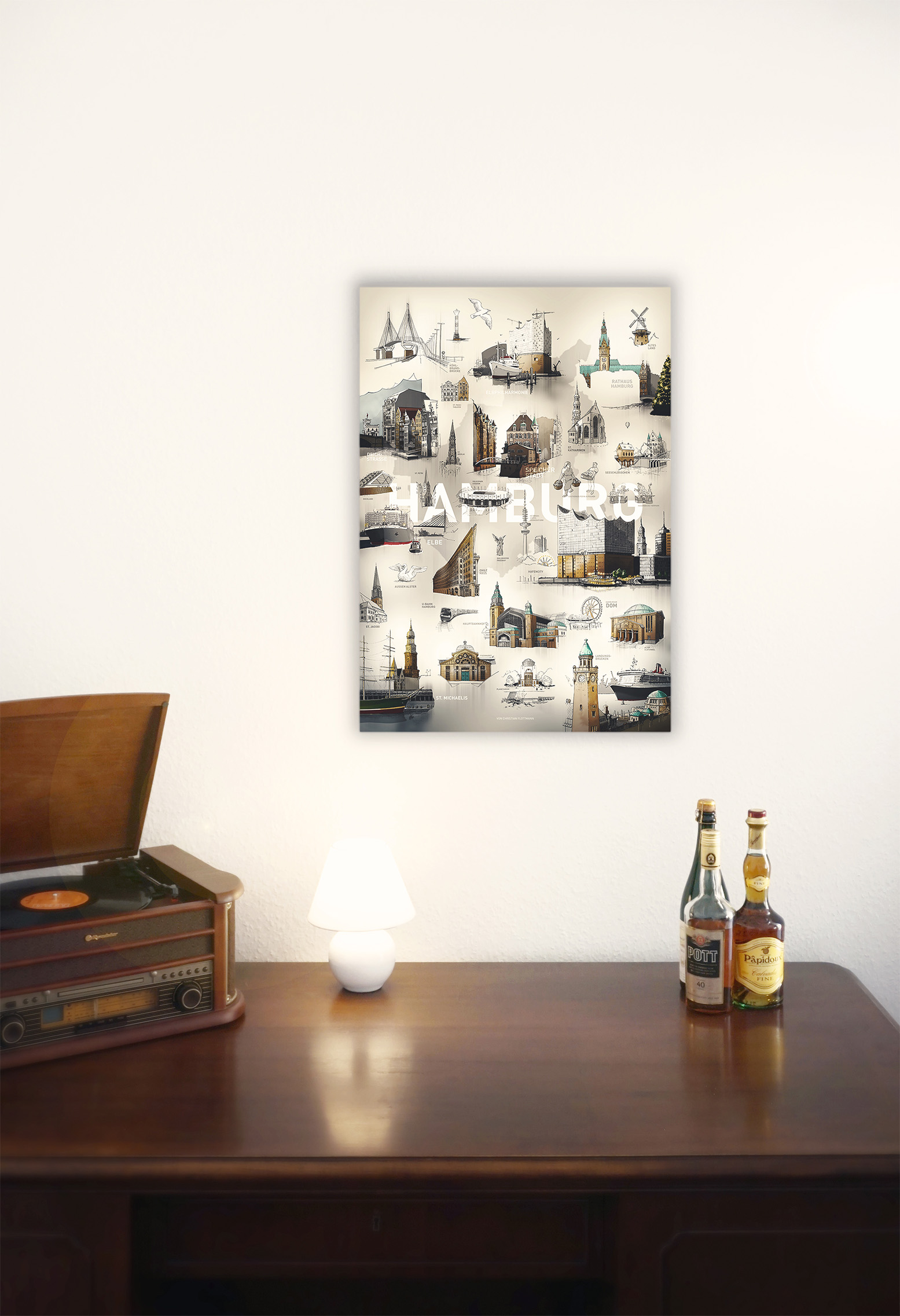 Hamburg Poster - Limitiert