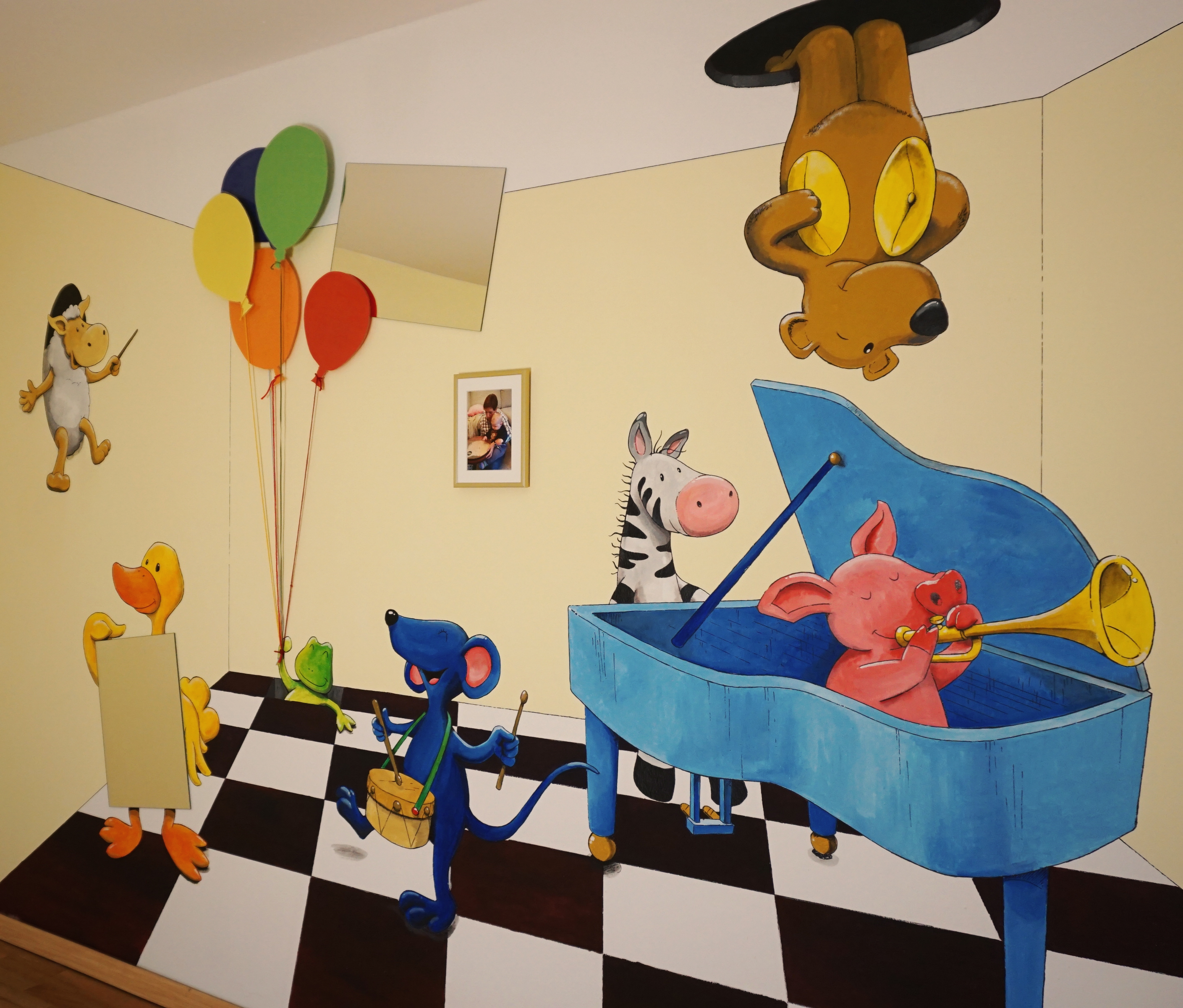Eine musikalische Wand
