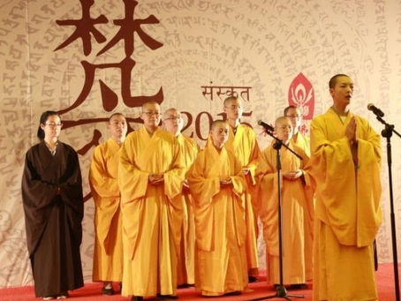 Sanskrit had an influence on Chinese language