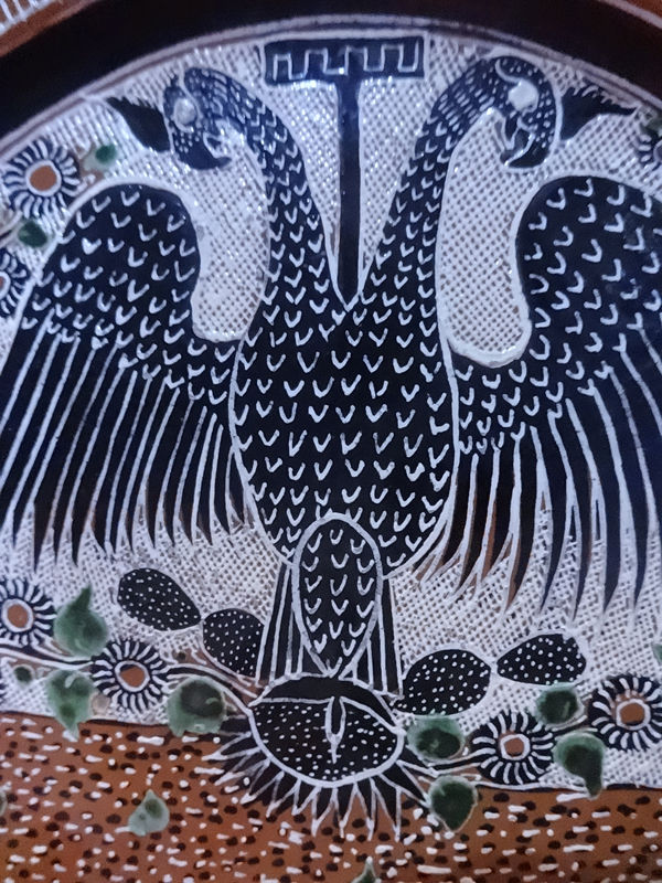 Miniatura: Bicephalus Eagle Plate by Javier Ramos Lucano