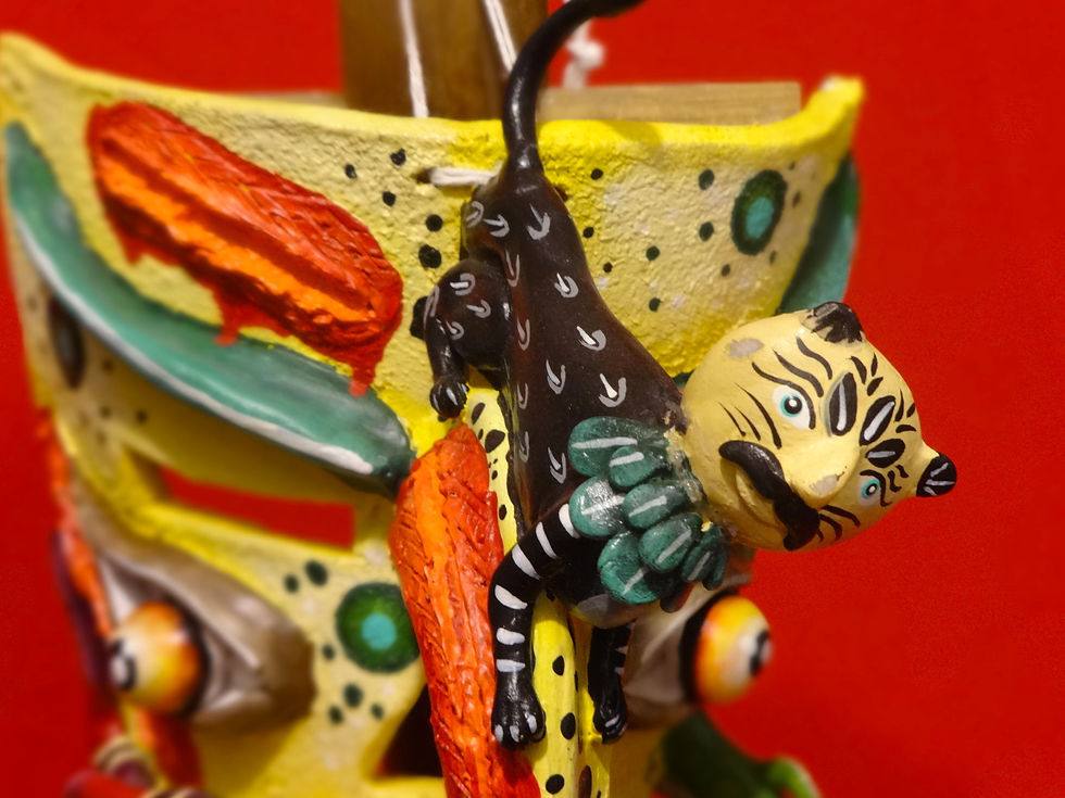 Miniatura: "Tastoan" Mask from Tonala