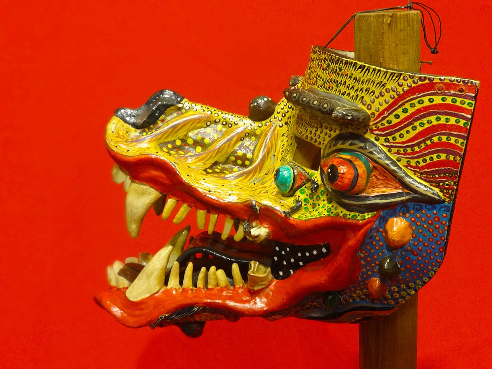 Miniatura: "Tastoan" Mask from Tonala