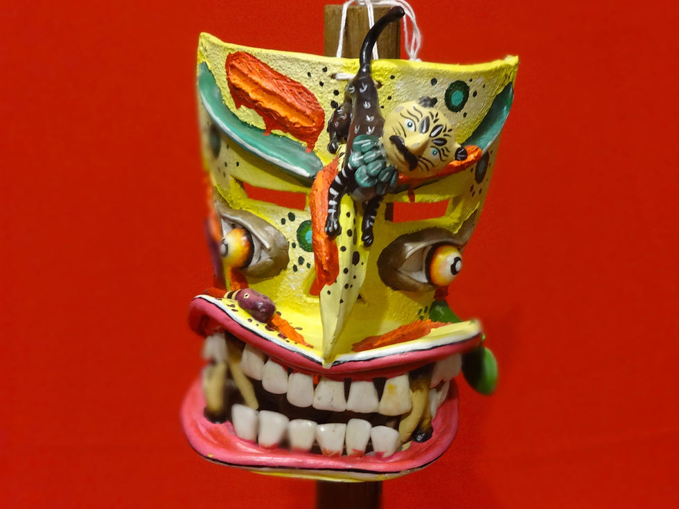Miniatura: "Tastoan" Mask from Tonala