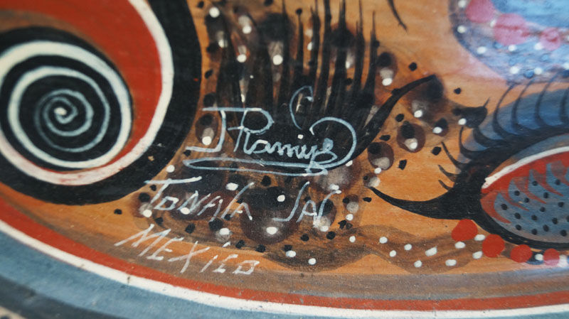 Miniatura: Mexican National Emblem Plate by Jesus Alvarez