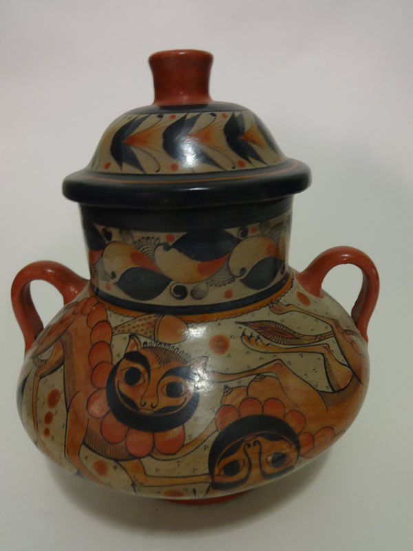 Miniatura: Urn Busnish Clay Nahual Themed