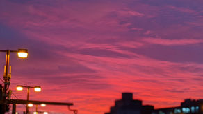 Cotton Candy Skies... in London