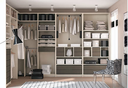 dressing bien rangé
