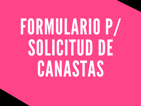SOLICITUD DE CANASTAS