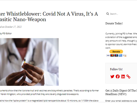 Pfizer Whistleblower - The Dead Ferrets - When You Know - You Know - 5G - The Perfect Binary Weapon.