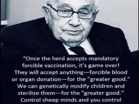 Kissinger - WHO - 25.2.2009 - Professor Cahill 26th July 2020