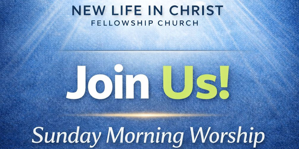 Virtual Sunday Morning Worship