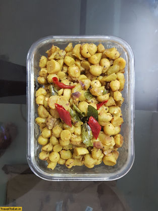 A delicious serving of Koorka Upperi