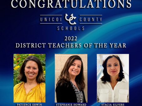 Congratulations to the 2022 Teachers of the Year