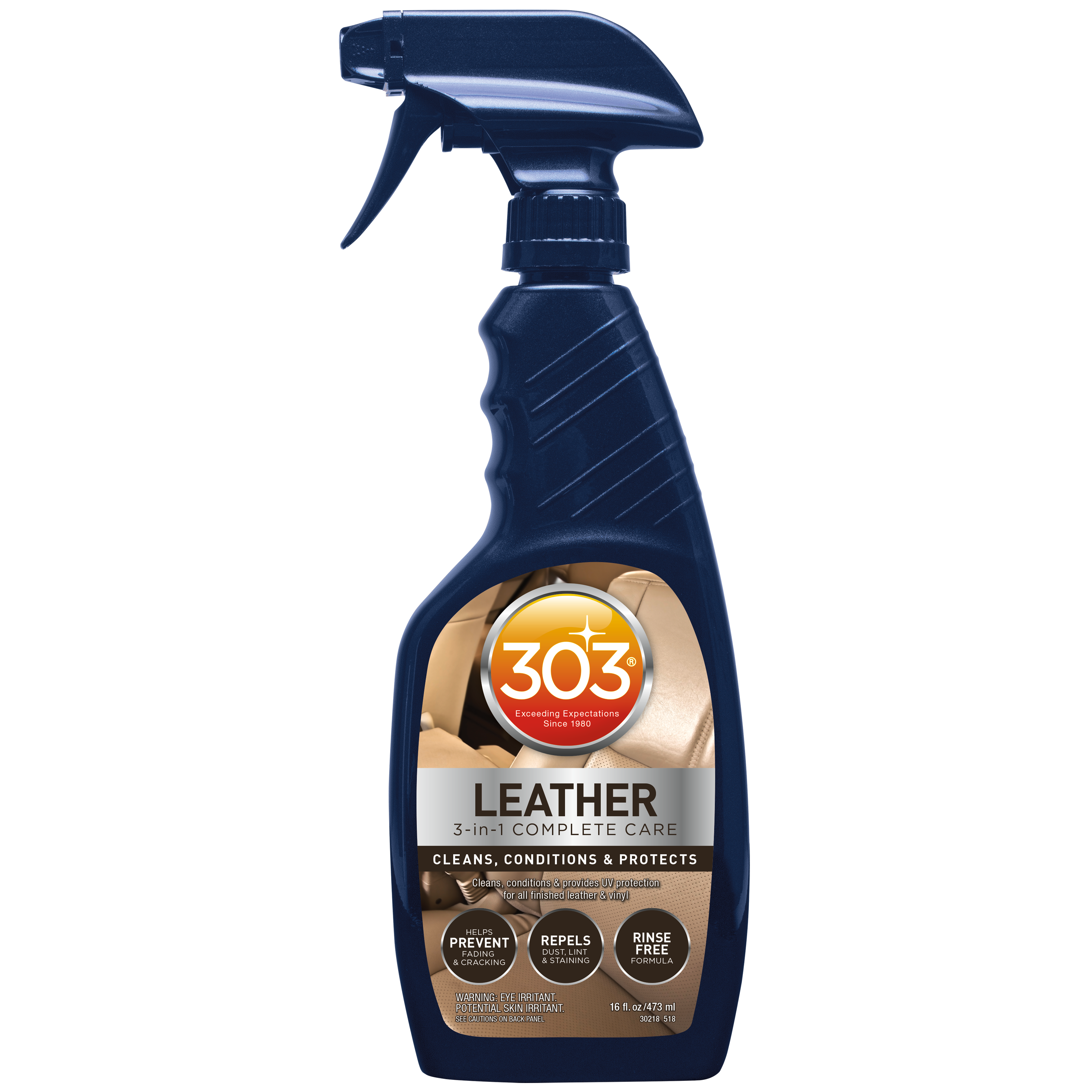 น้ำยาดูแลหนังฟอกสี 303 Leather 3-in-1 Complete Care